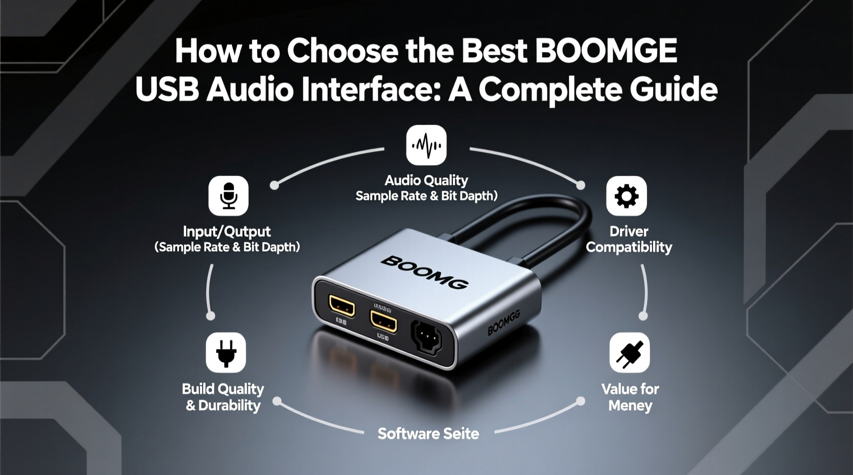 bomge usb audio interface