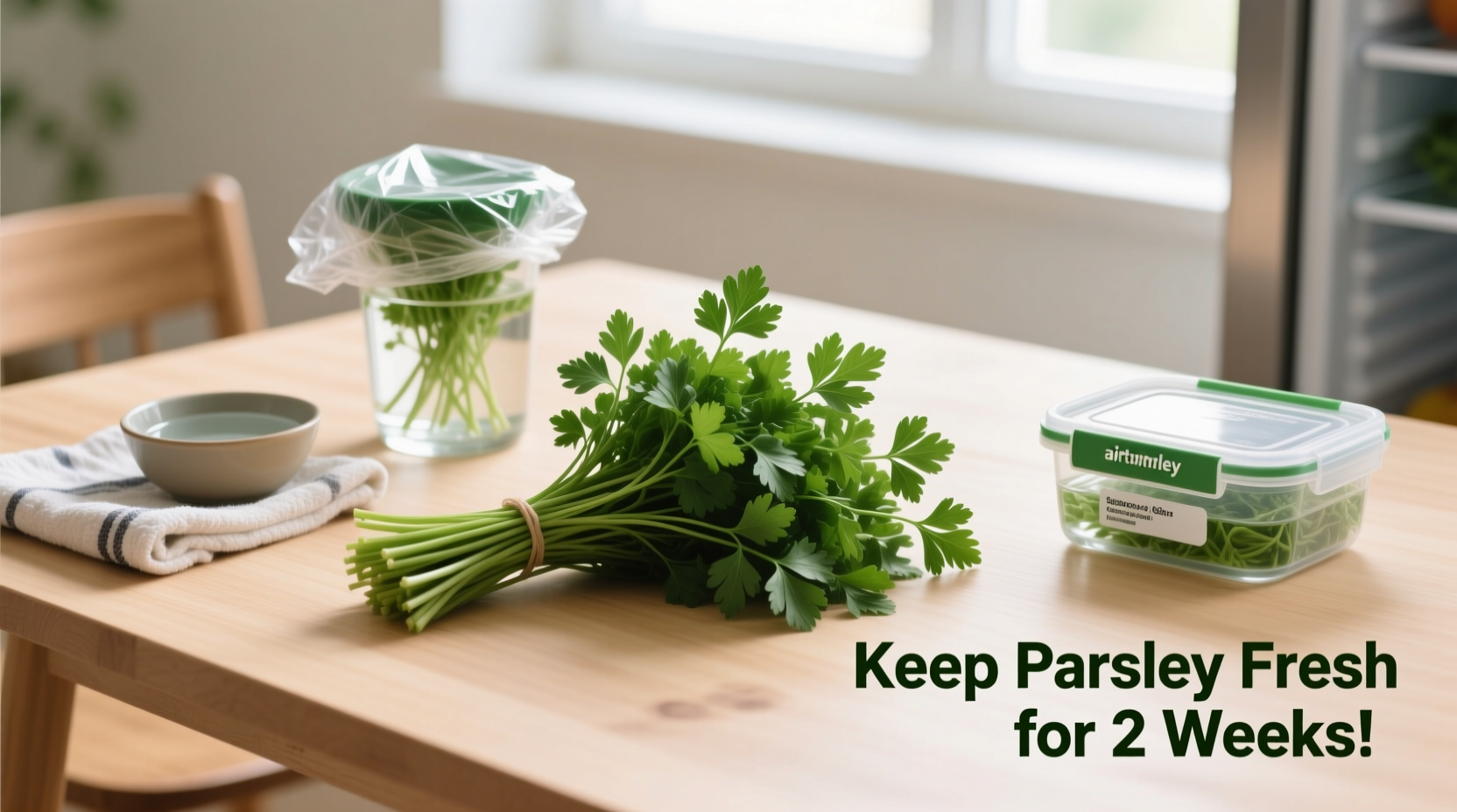 how to preserve parsley