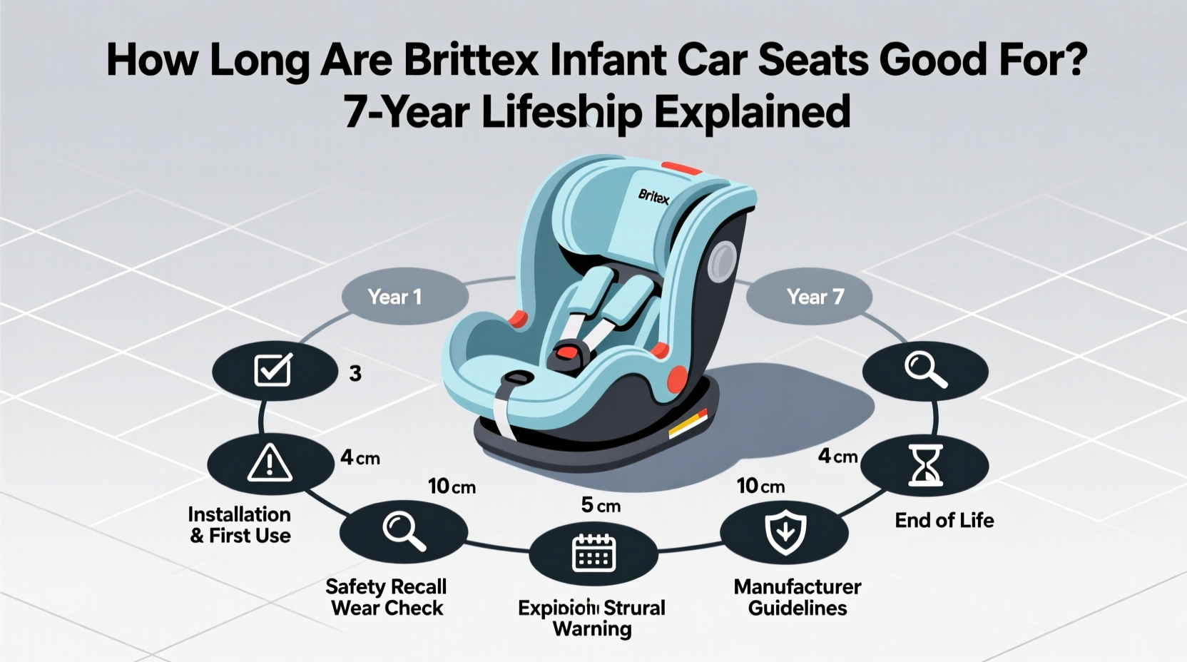how long are britax infant car seats good for