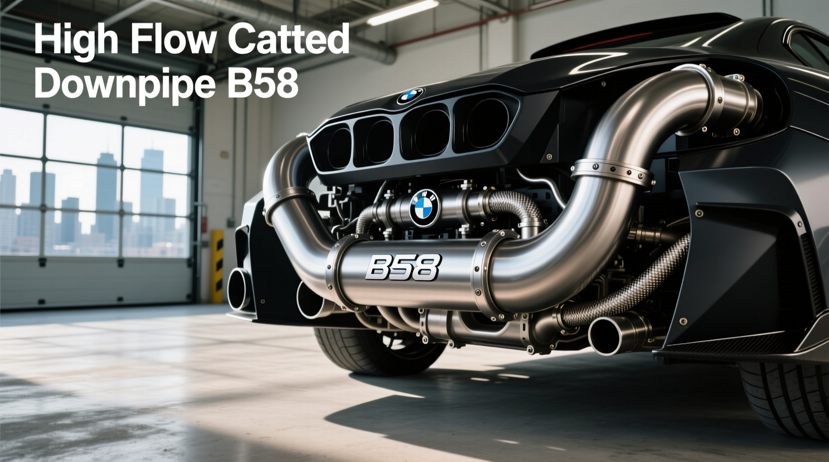 What Is a High Flow Catted Downpipe for B58 Engines?