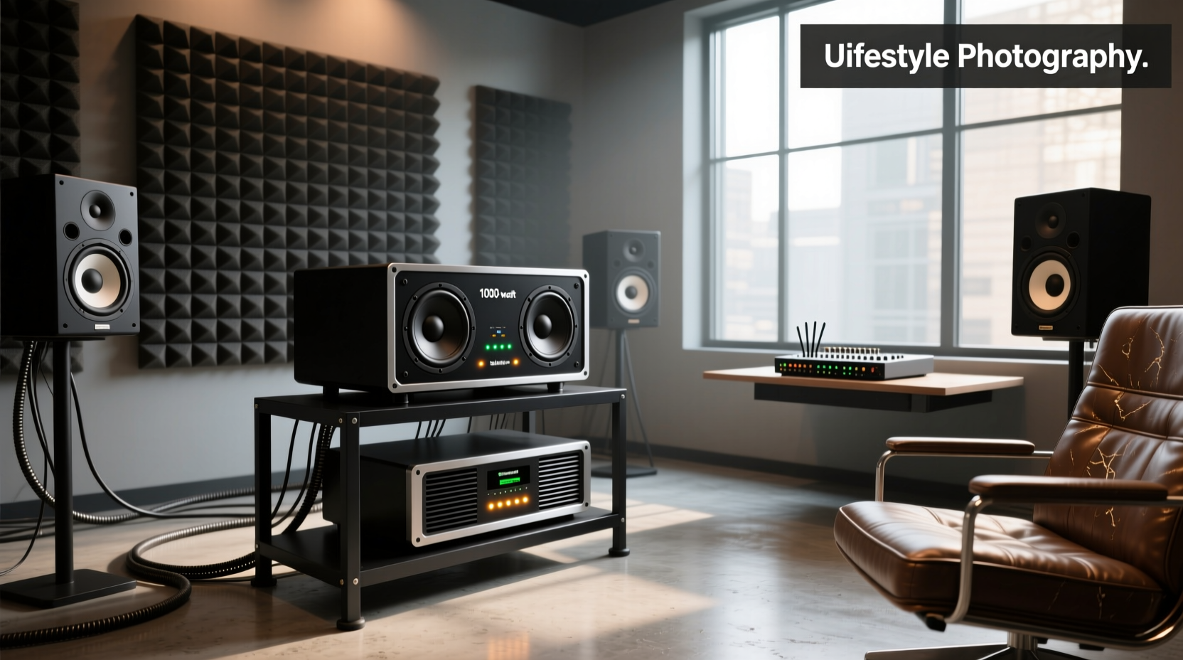 1000w subwoofer amp right power, right match