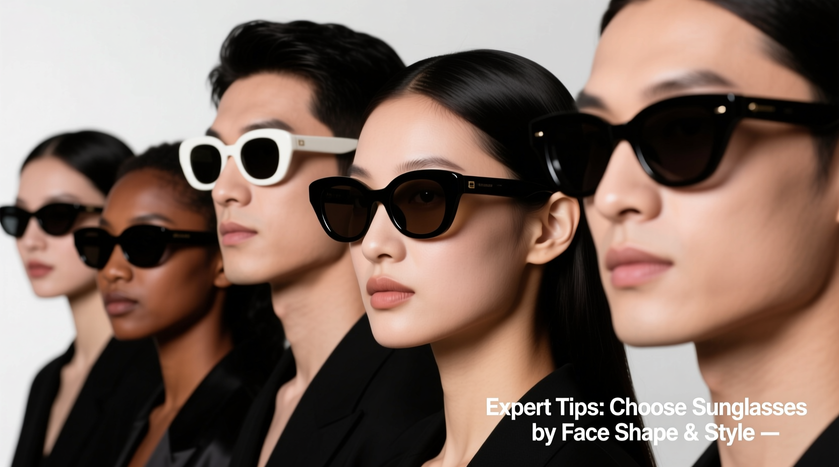 expert tips to choose the perfect sunglasses size for your face shape and style