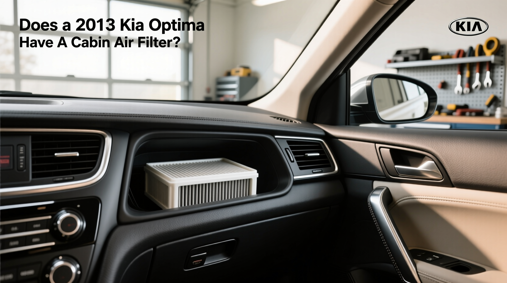 Cabin Air Filter Replacement Guide for 2013 Kia Optima