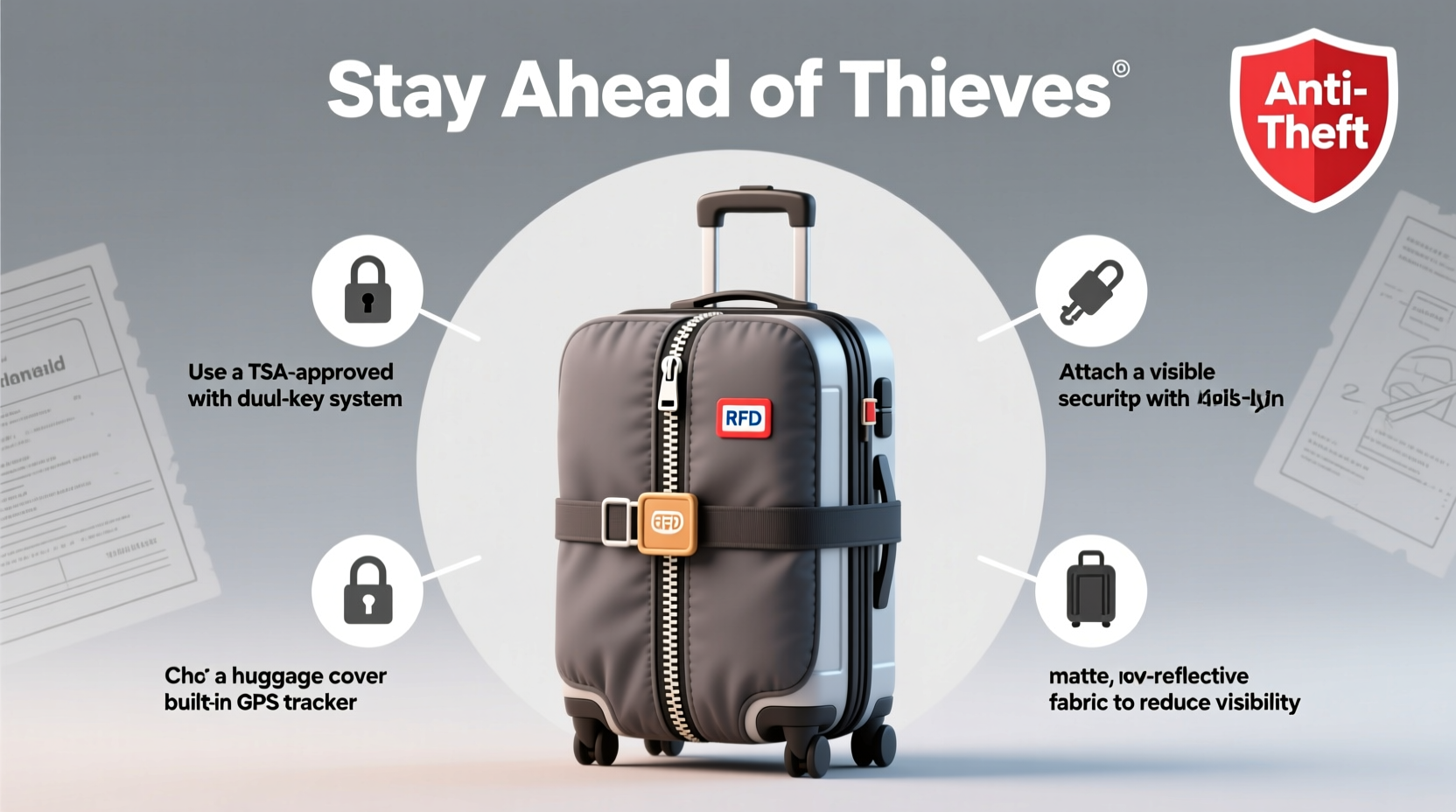 how to effectively prevent theft using secure luggage covers a practical guide for travelers