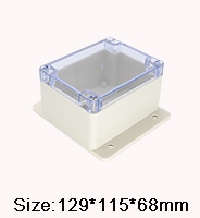 Custom plastic enclosure electronic abs waterproof switch box
