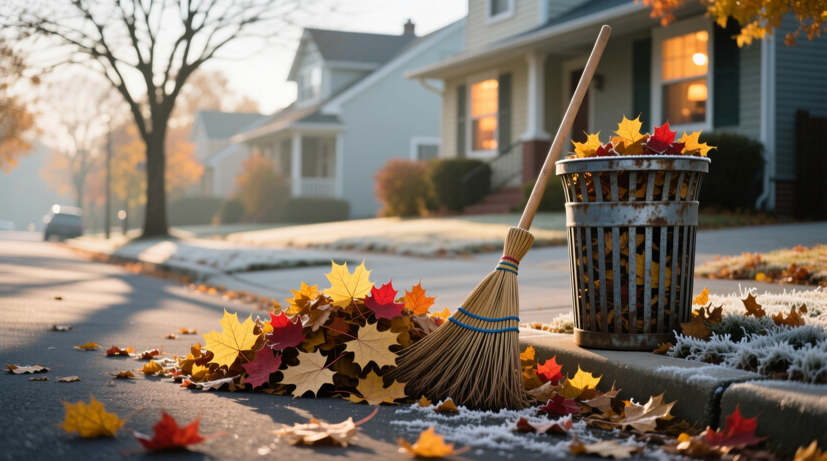 leaf clean up