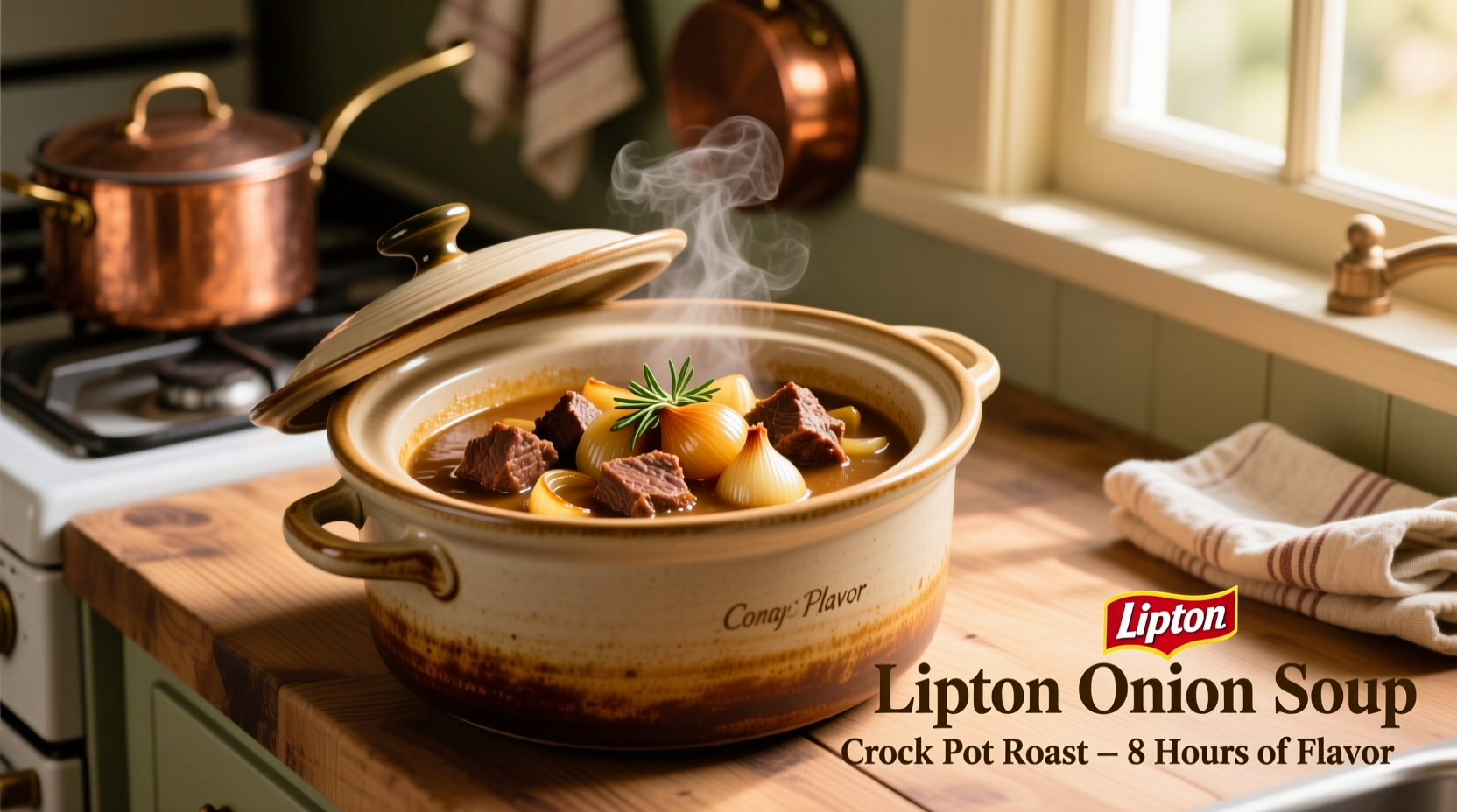 lipton onion soup crock pot roast