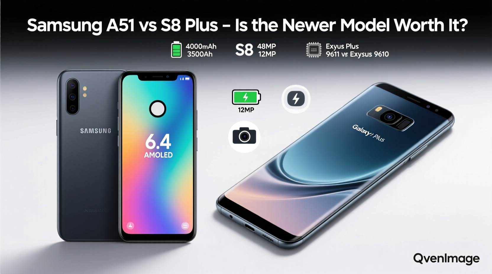 samsung a51 vs s8 plus is the newer model actually better or is the s8 still worth it