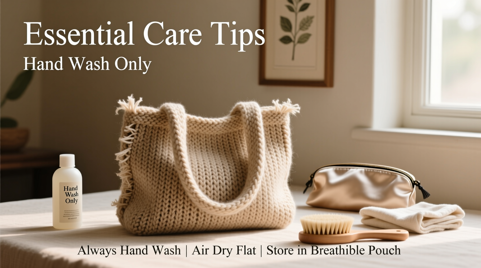 essential tips for maintaining and caring for your knitted handbag