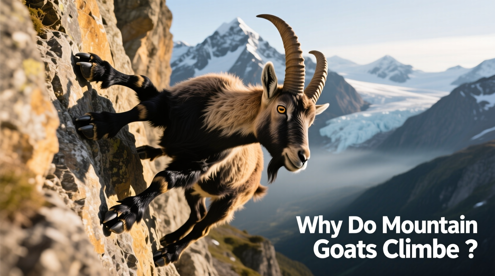 why do mountain goats climb reasons behind their skill