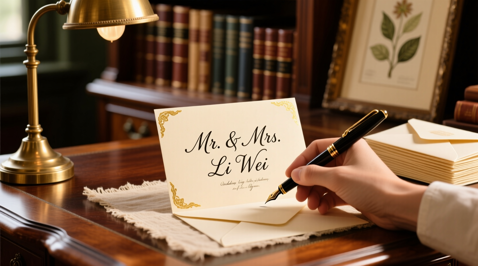 how do you properly address wedding invitations