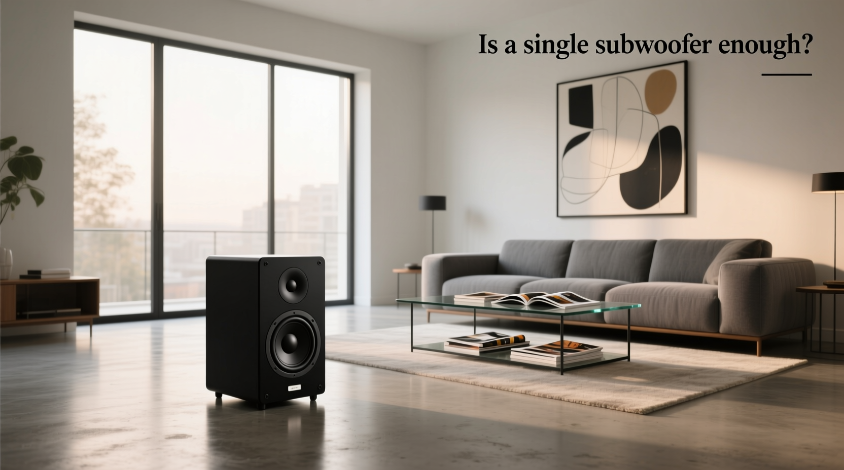Is One Subwoofer Enough? A Practical Guide