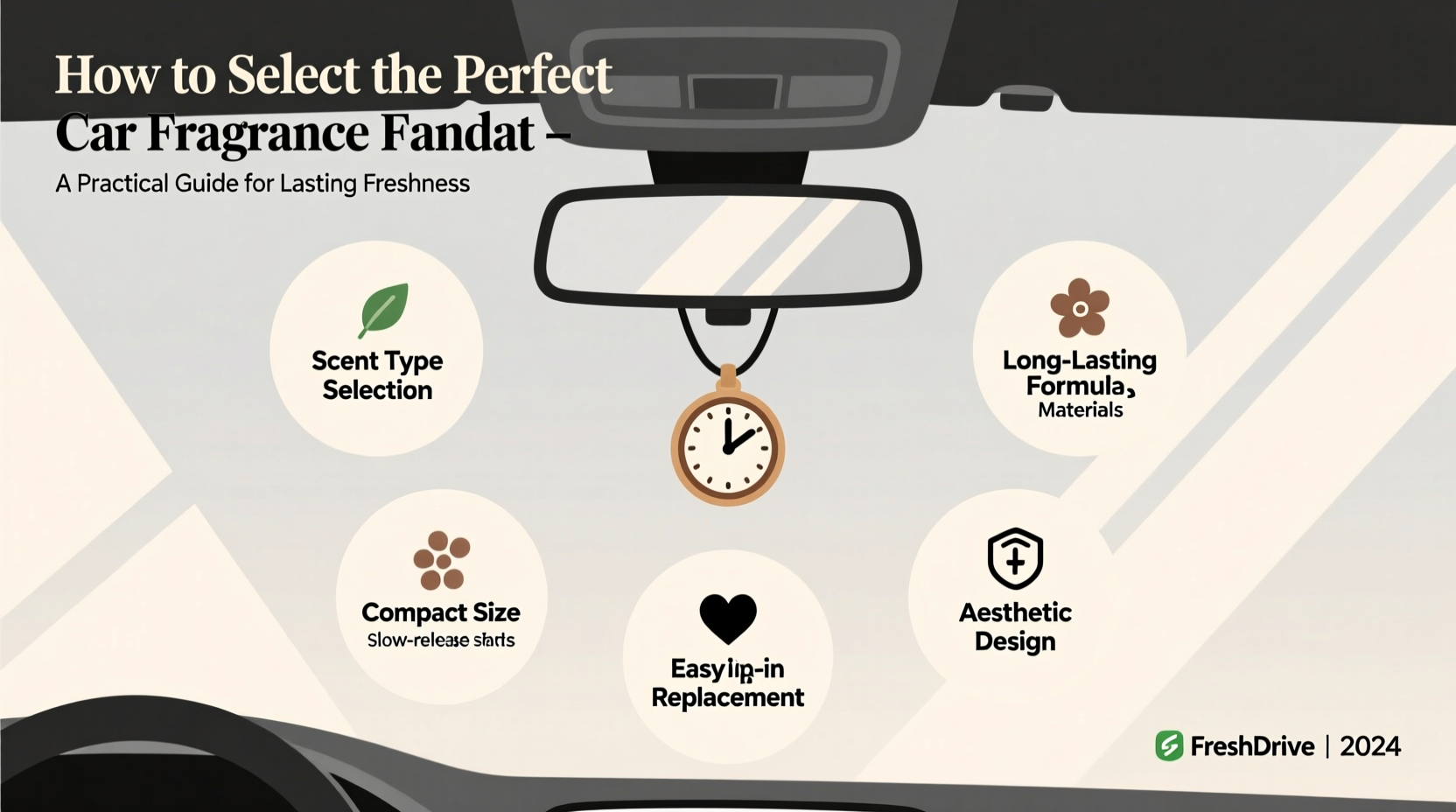 how to select the perfect car fragrance pendant a practical guide for lasting freshness