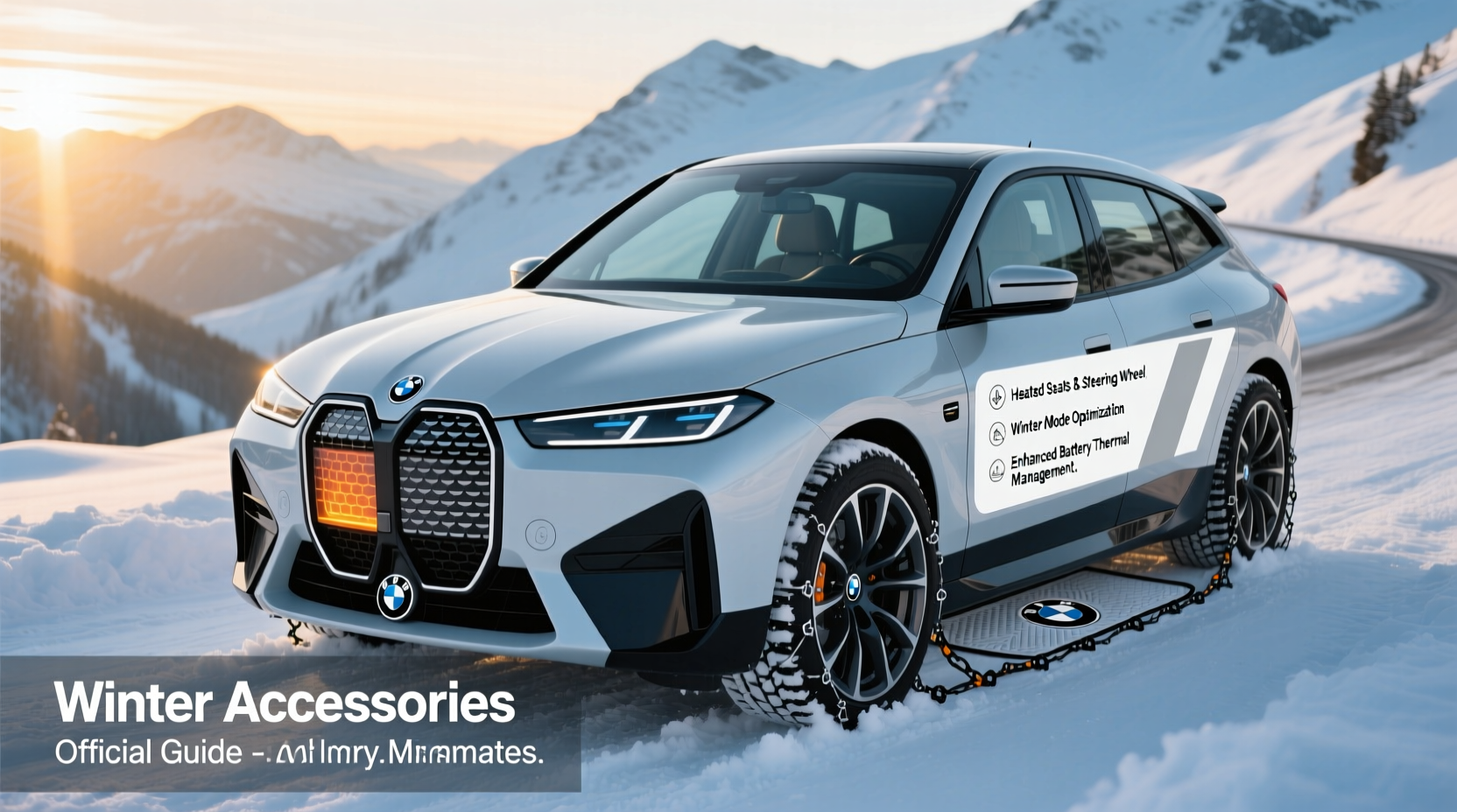 bmw ix winter accessories
