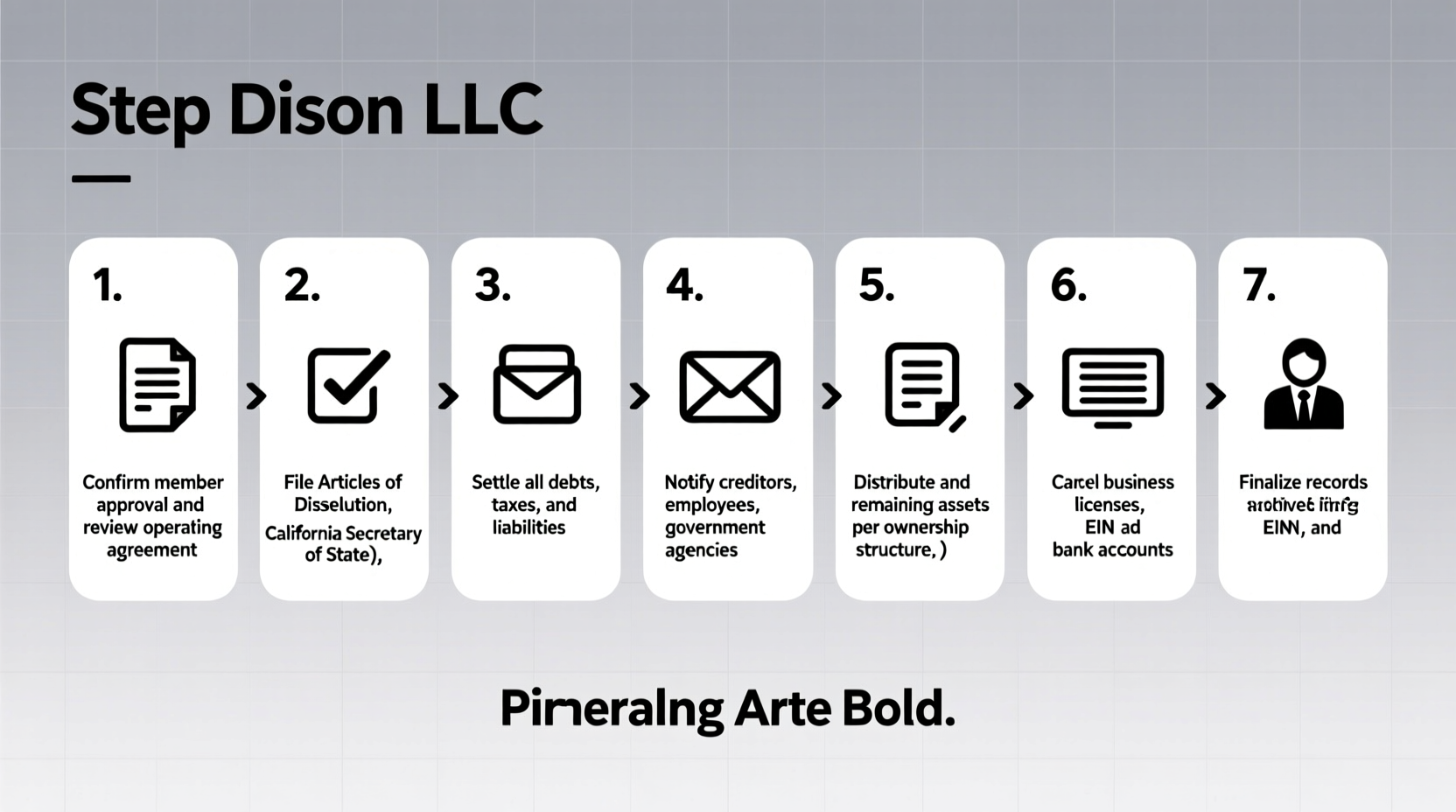 step by step guide to dissolving an llc simplifying the process from start to finish