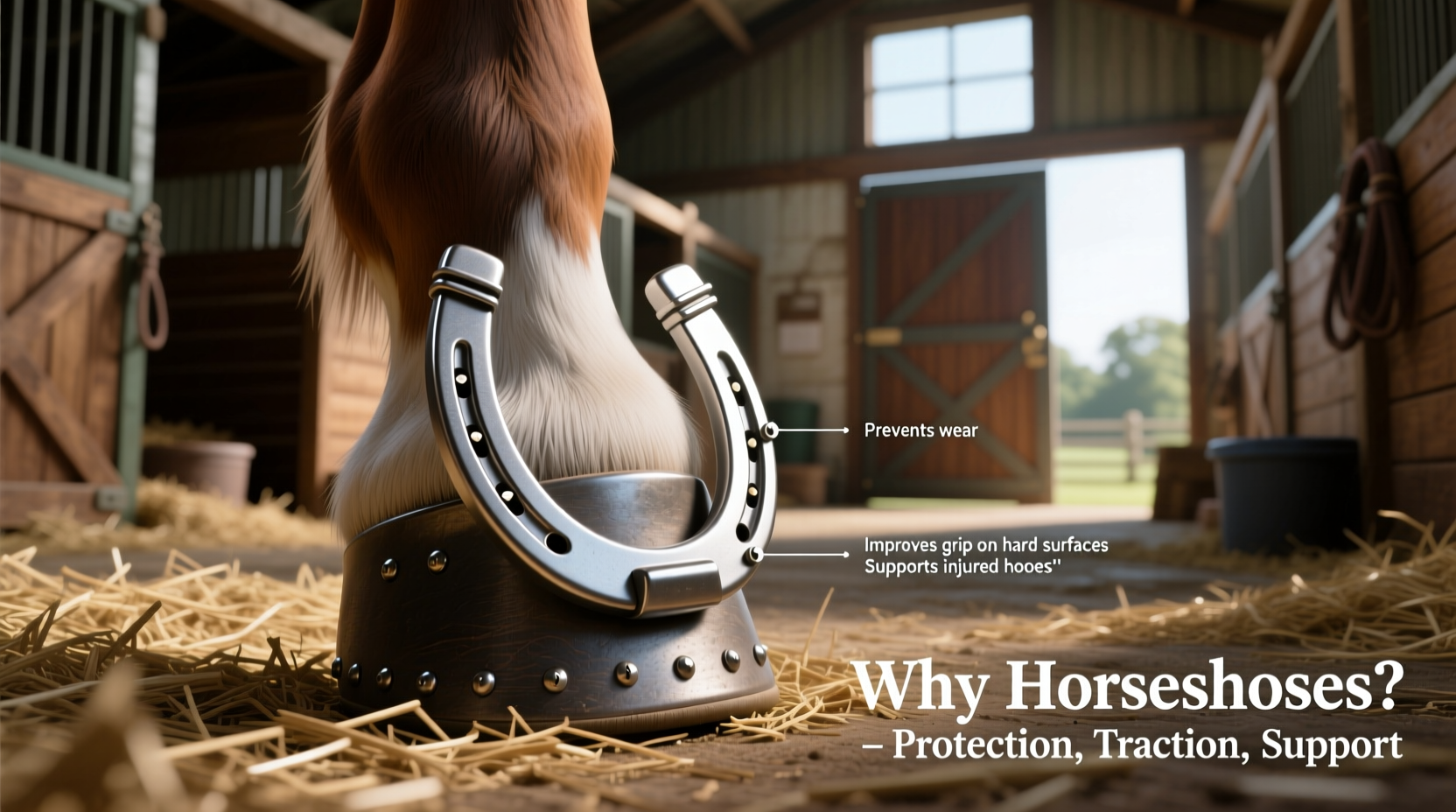 why are horseshoes used purpose benefits explained