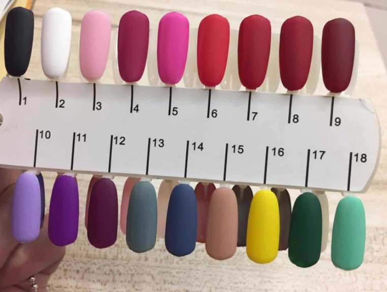 Nail Art Paint OEM/ODM multi color homemade custom design popular fashion matte candy color gel nail polish