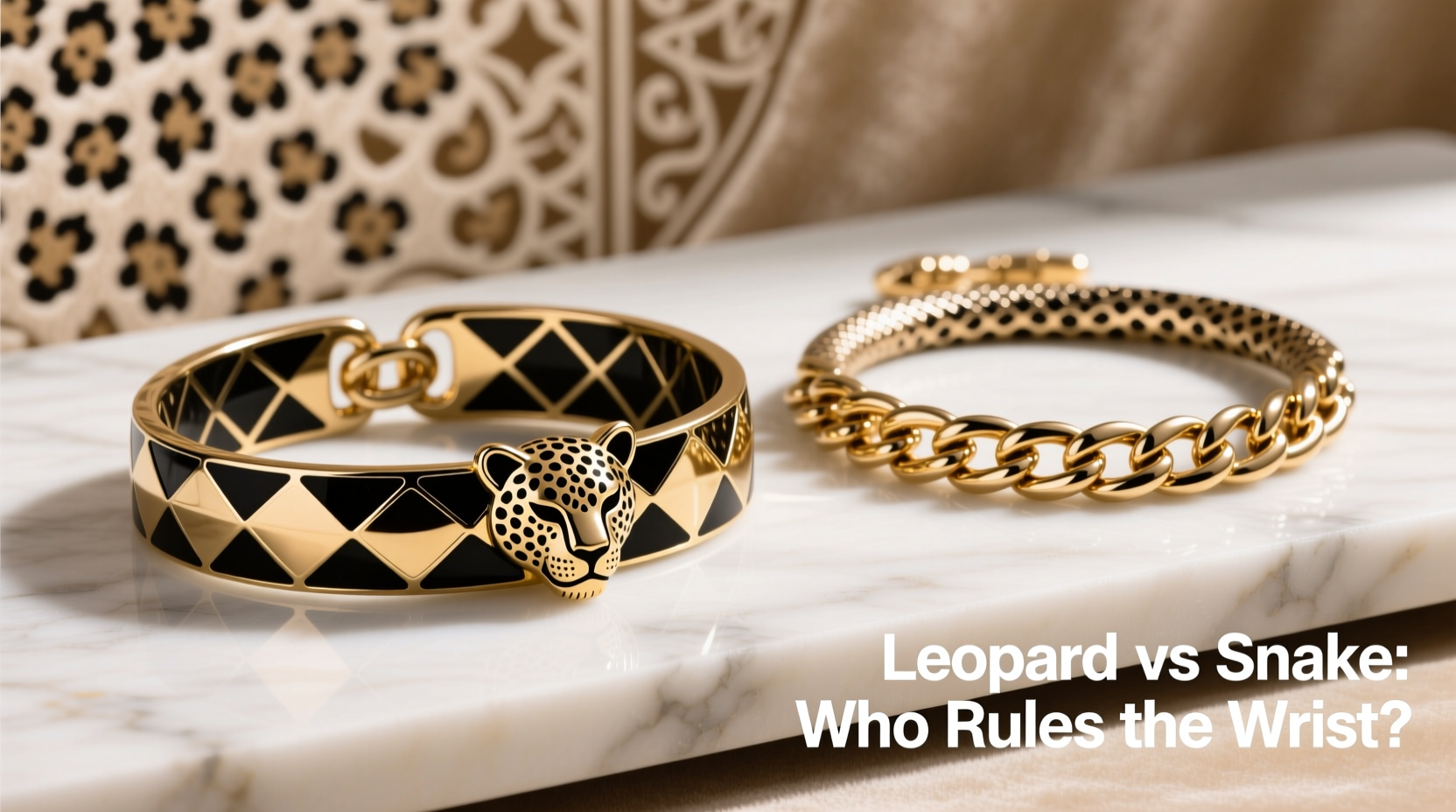 leopard vs snake chain bracelets are leopard bracelets going out of style