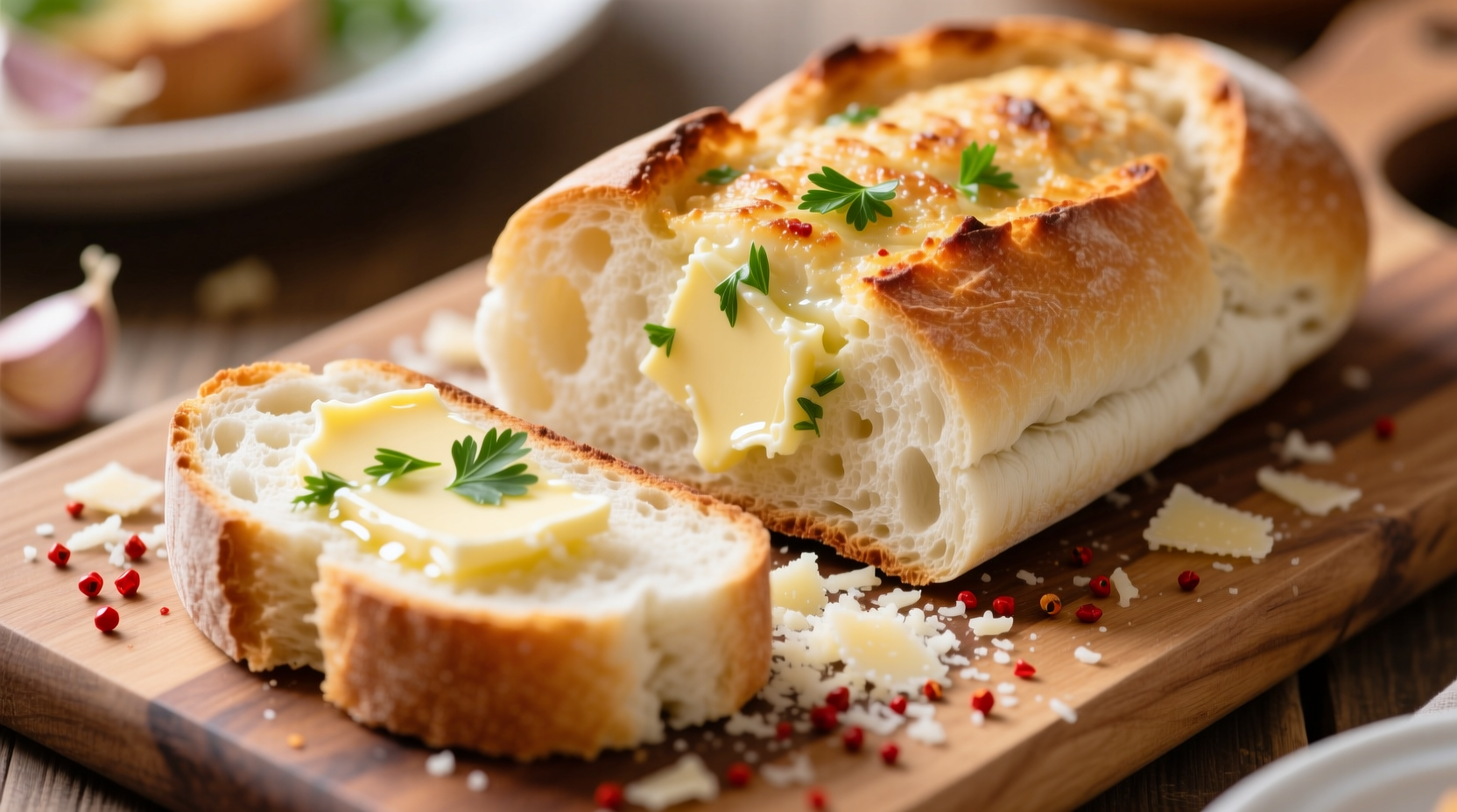 Easy Garlic Bread with Regular Bread: Perfect Recipe in 20 Minutes