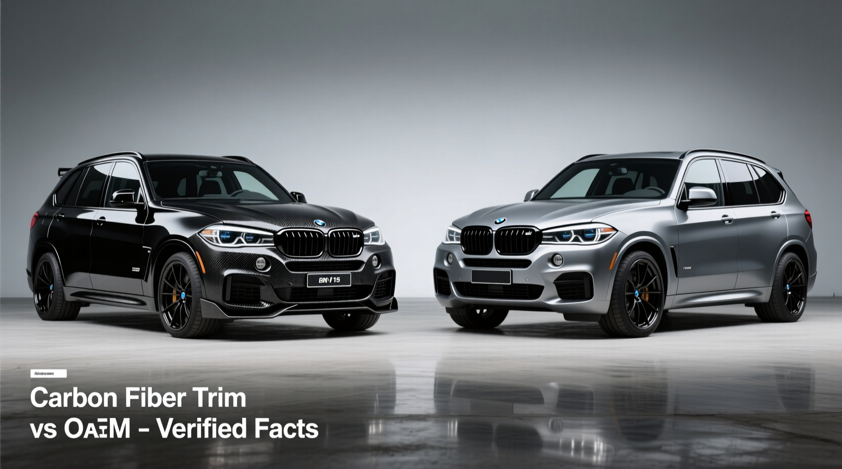 X5 F15 Carbon vs OEM Trim: Real Differences & Verified Facts