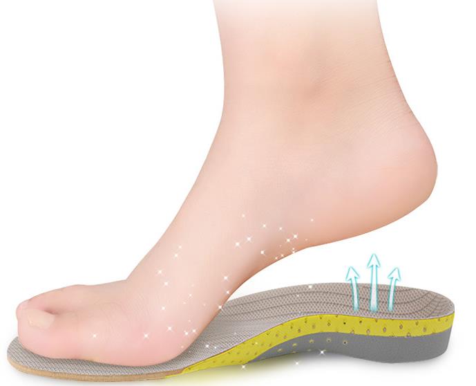 drop shipping新设计超舒适轻便减震平脚矫正足弓支撑运动eva鞋垫