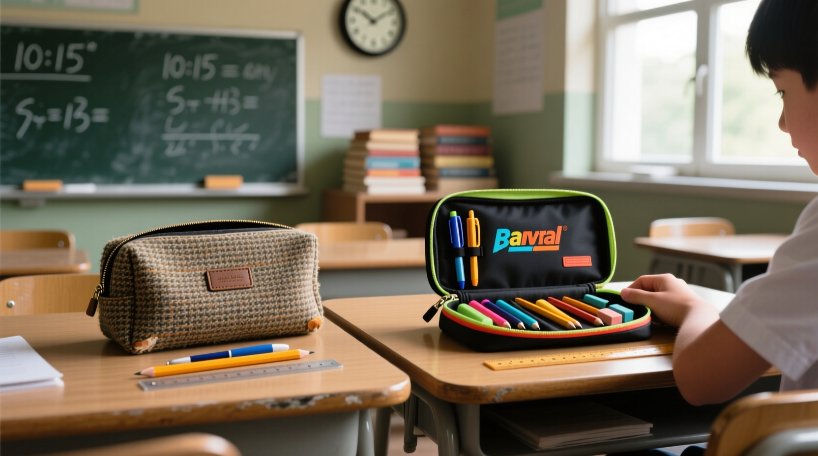 tweed vs zippered pencil cases which one are students actually using