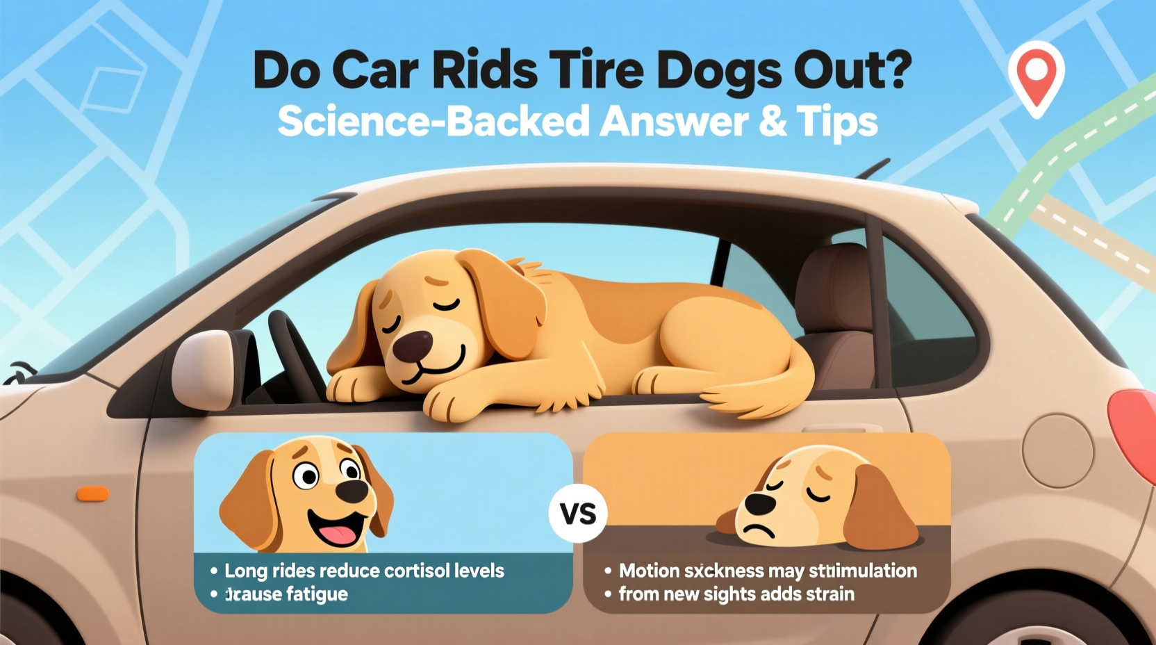 do car rides tire dogs out