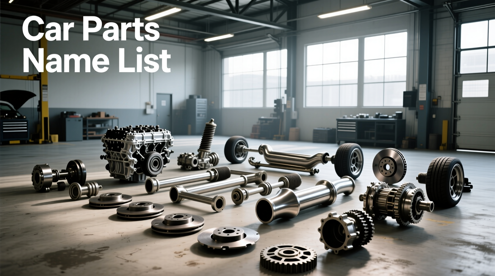 Car Parts Name List Guide: What to Look for in Auto Components