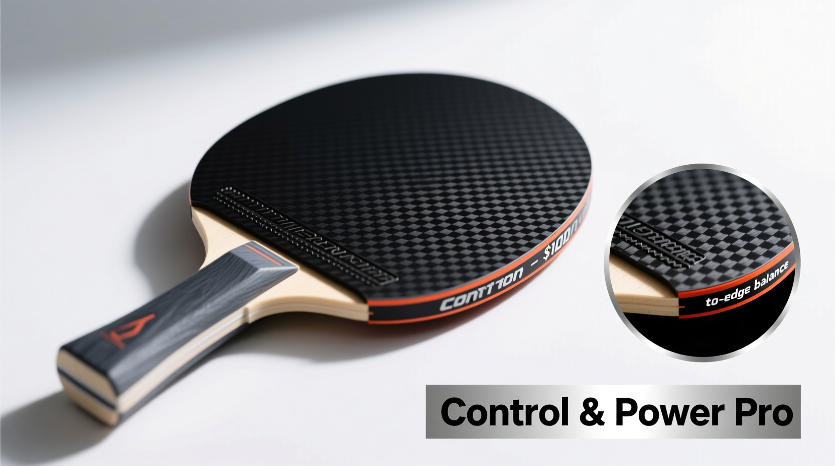 best ping pong paddle under 100 for control and power play