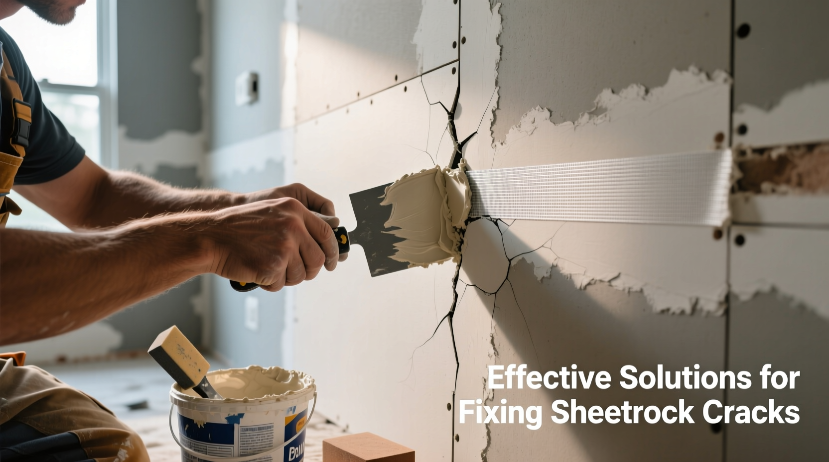 effective solutions for the best way to fix sheetrock cracks
