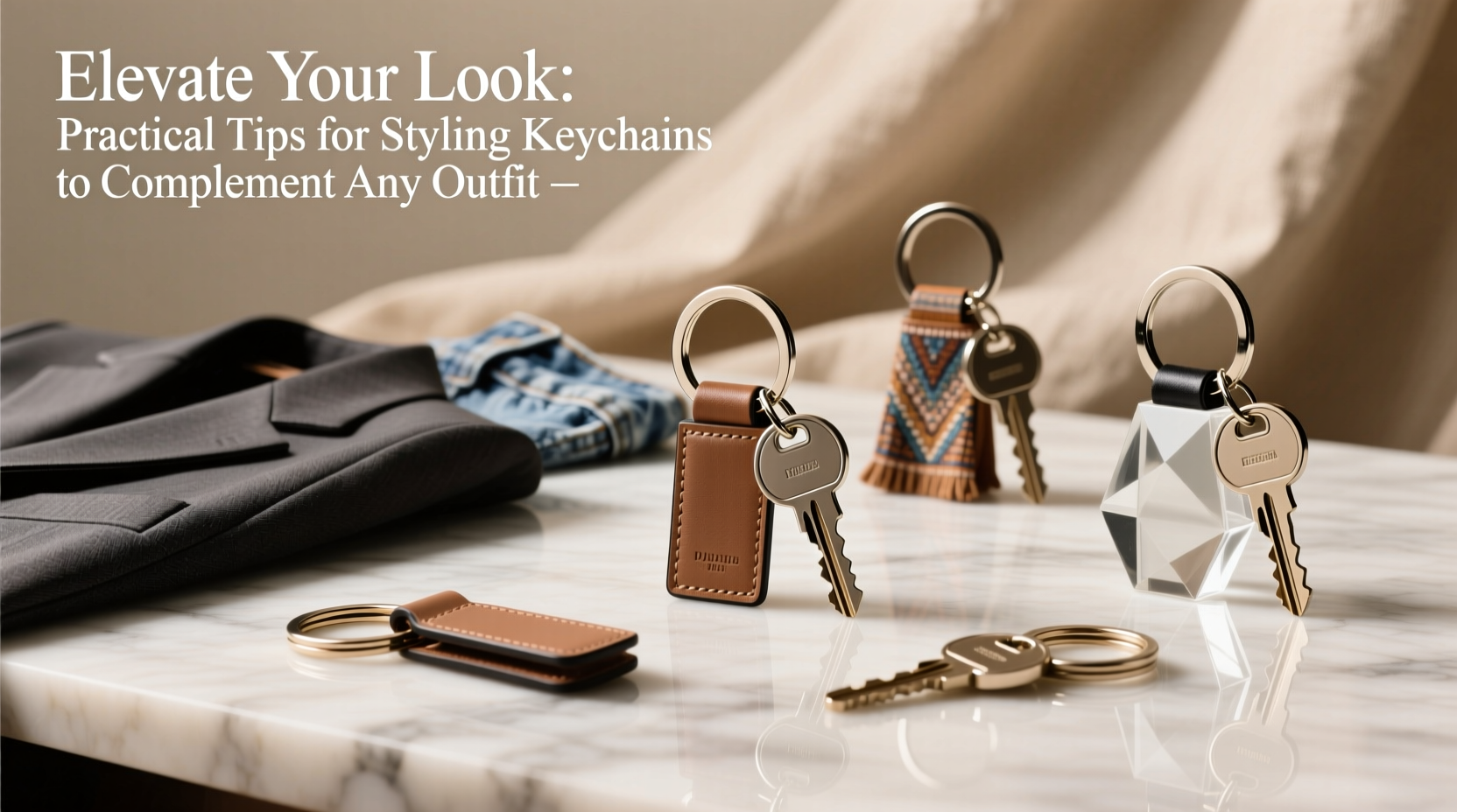 elevate your look practical tips for styling keychains to complement any outfit