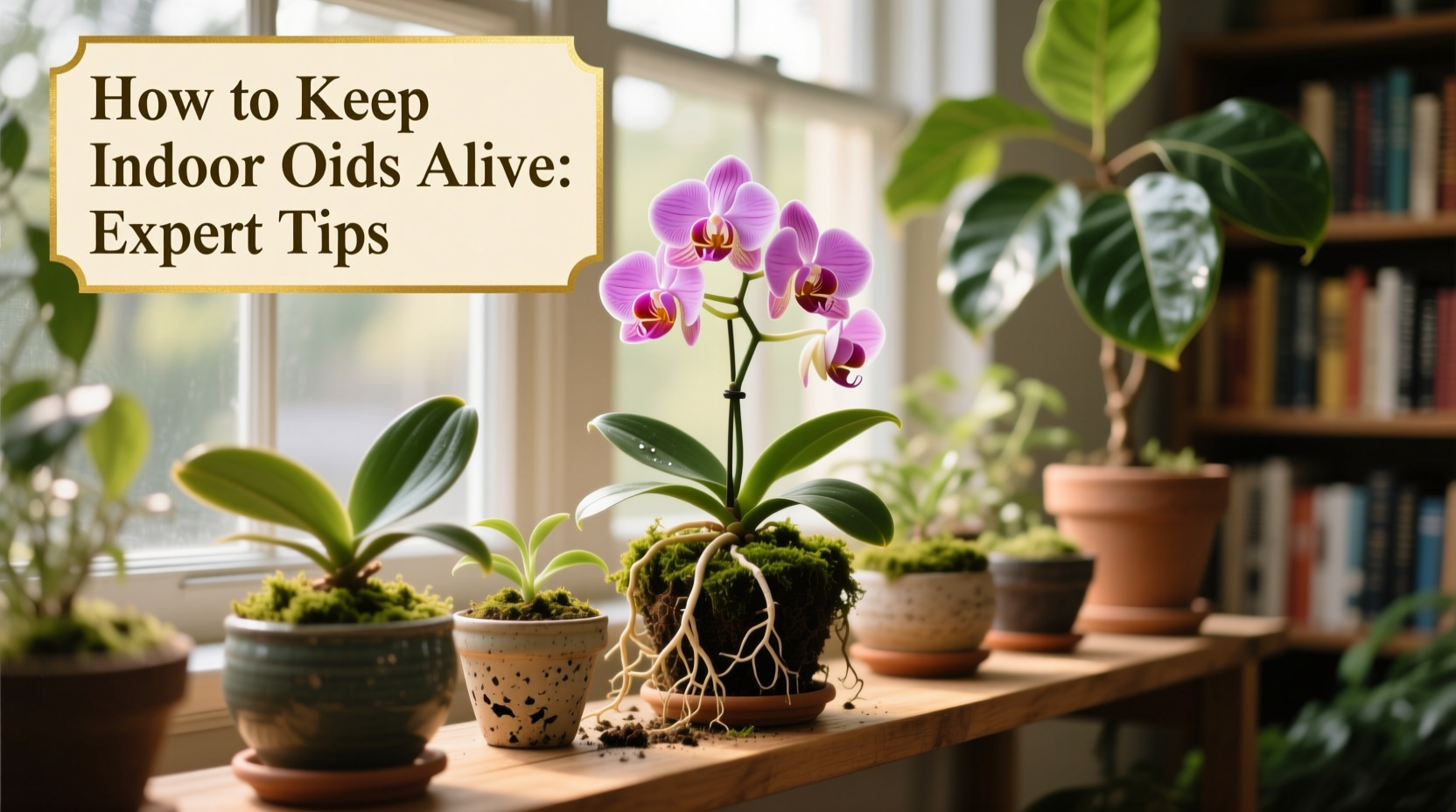 how to keep indoor orchids alive
