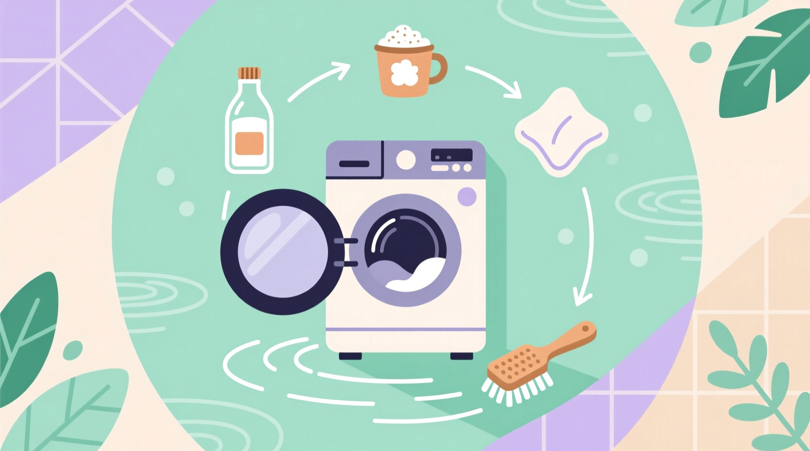 how to naturally clean any washing machine free printable guides