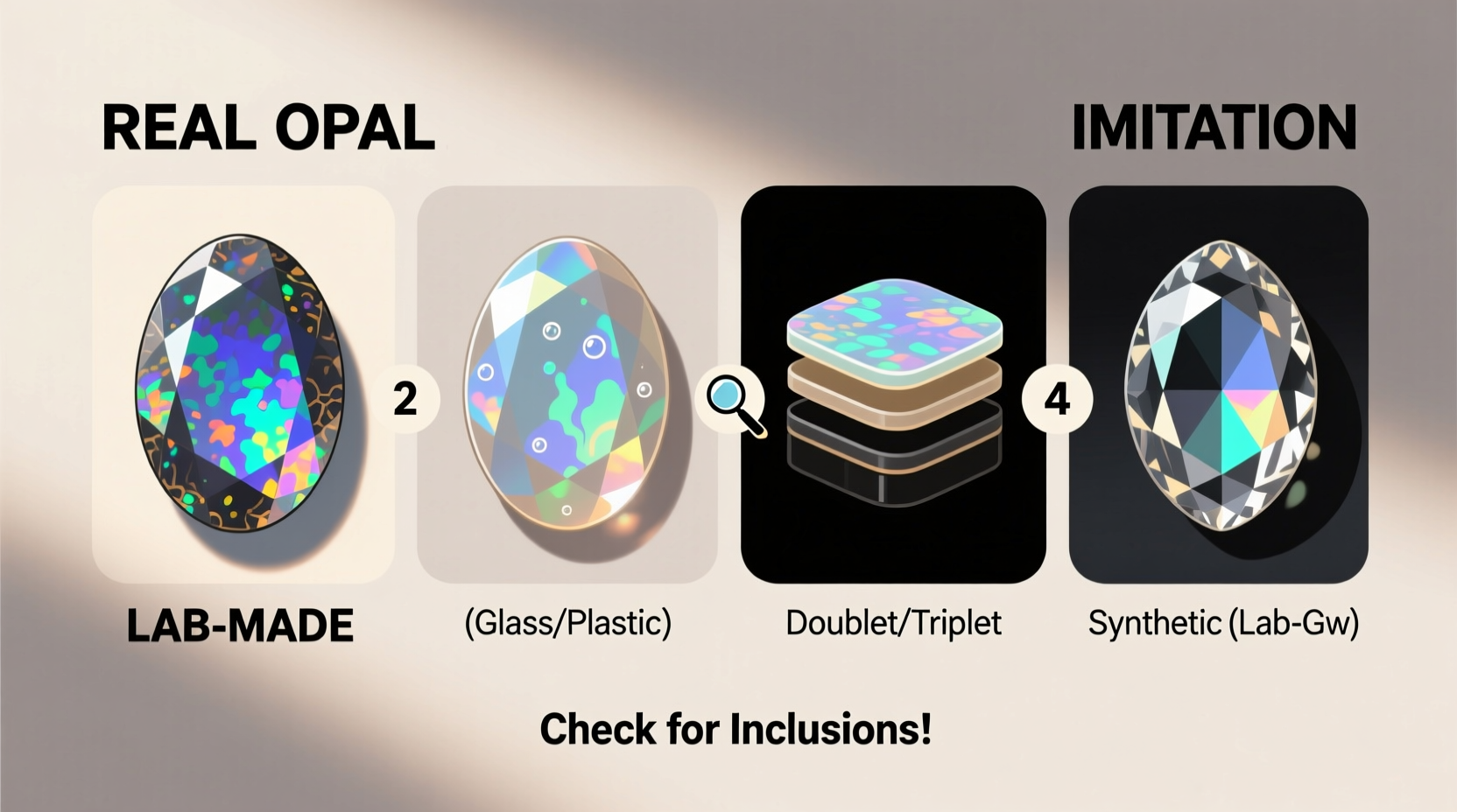 expert tips to confidently identify real opal vs imitation stones