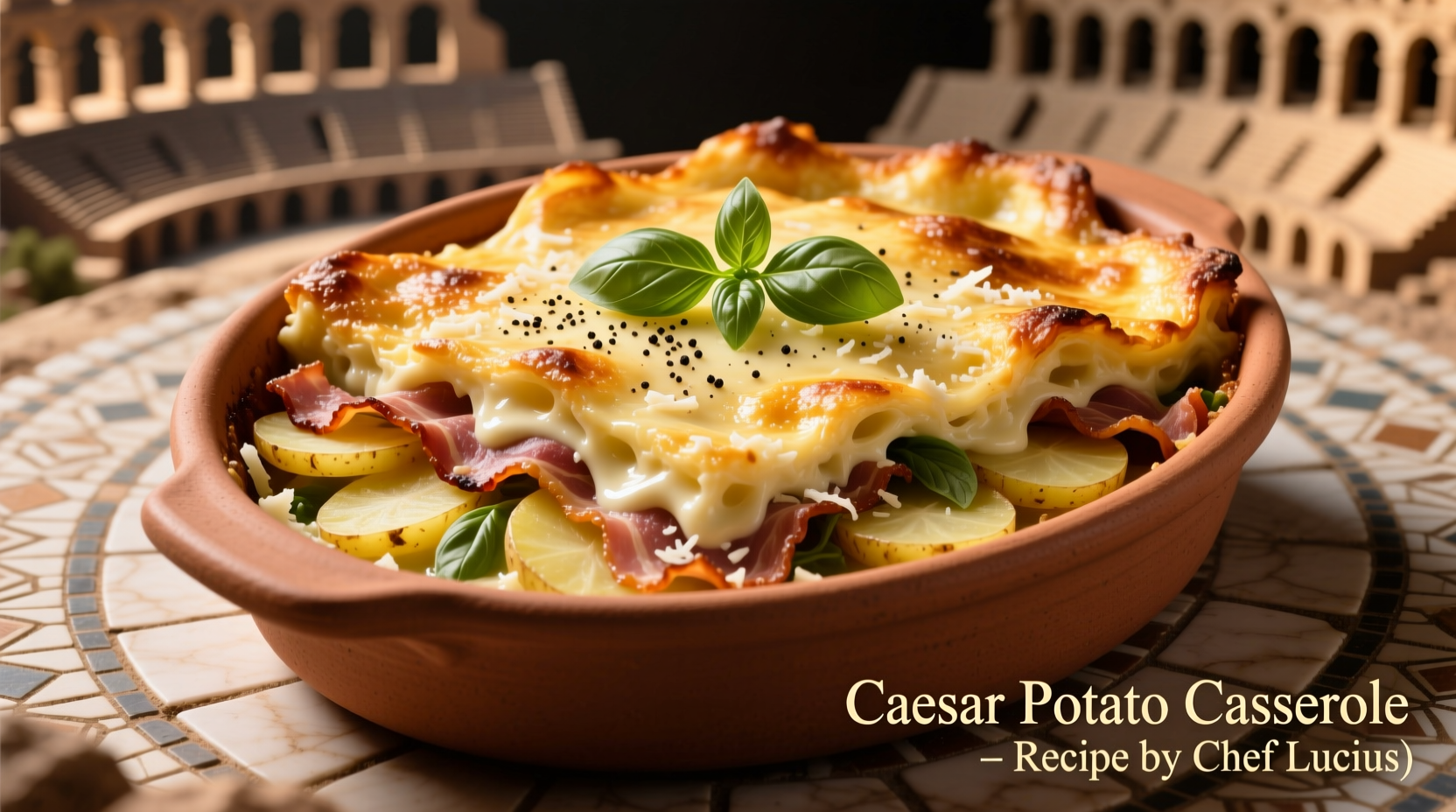 Perfect Caesar Potato Casserole Recipe: Crispy & Creamy