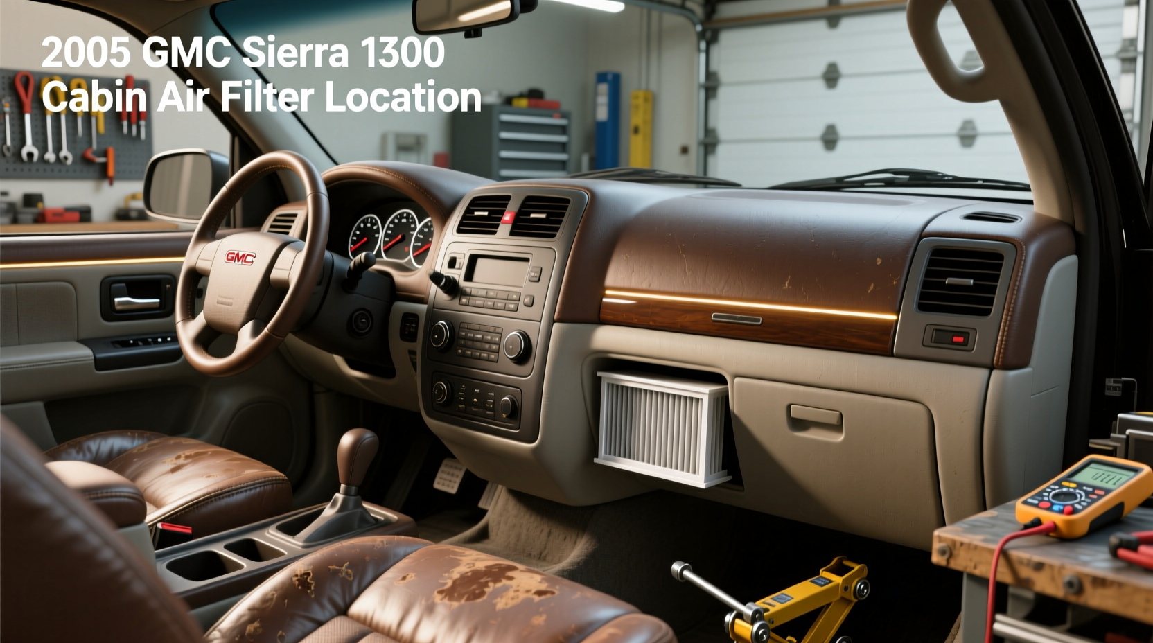 Cabin Air Filter Guide for 2004–2005 GMC Sierra 1500