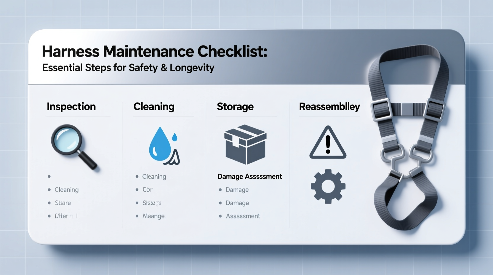 Harness Maintenance Checklist: Essential Steps for Safety & Longevity