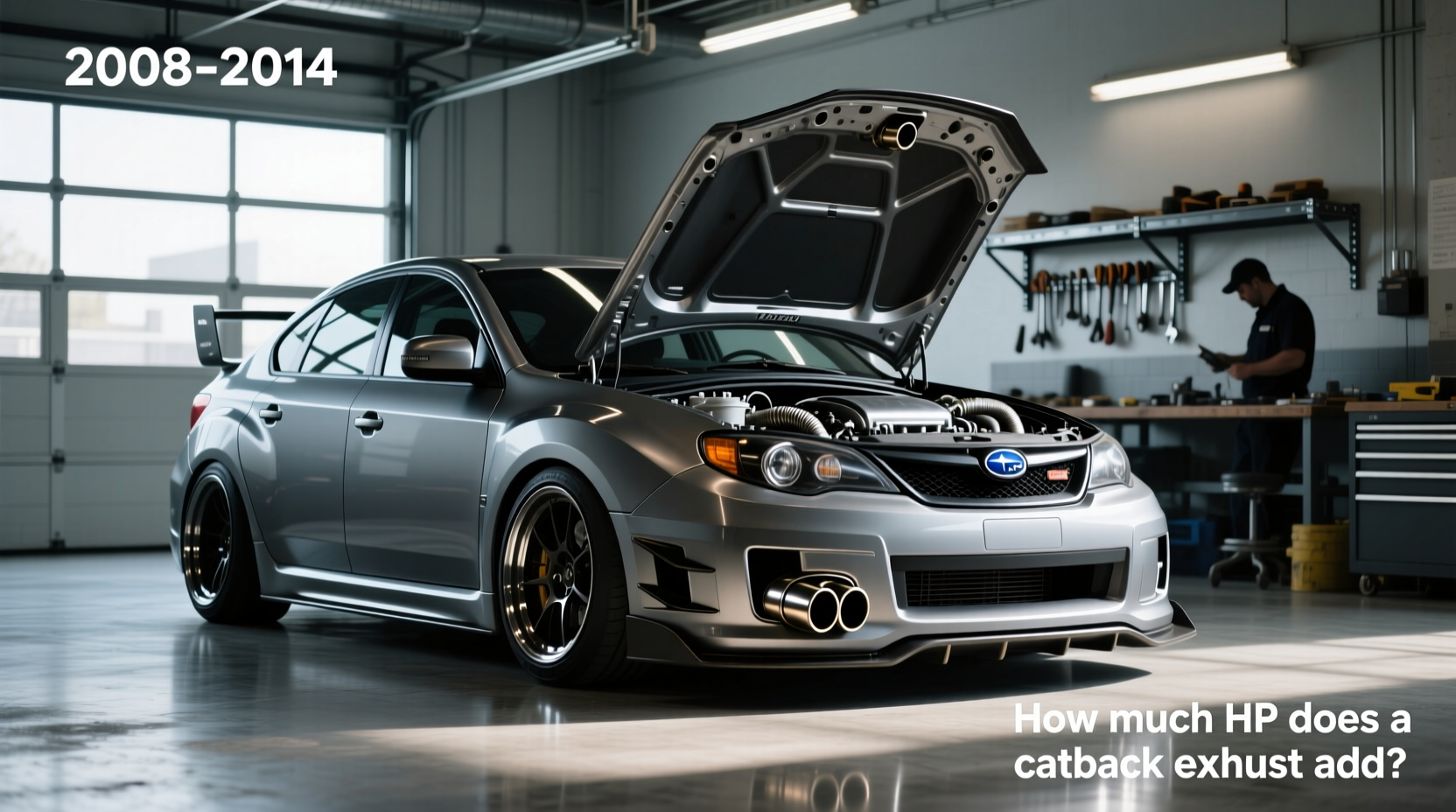 08 14 wrx hatchback exhaust hp gain sound upgrade guide