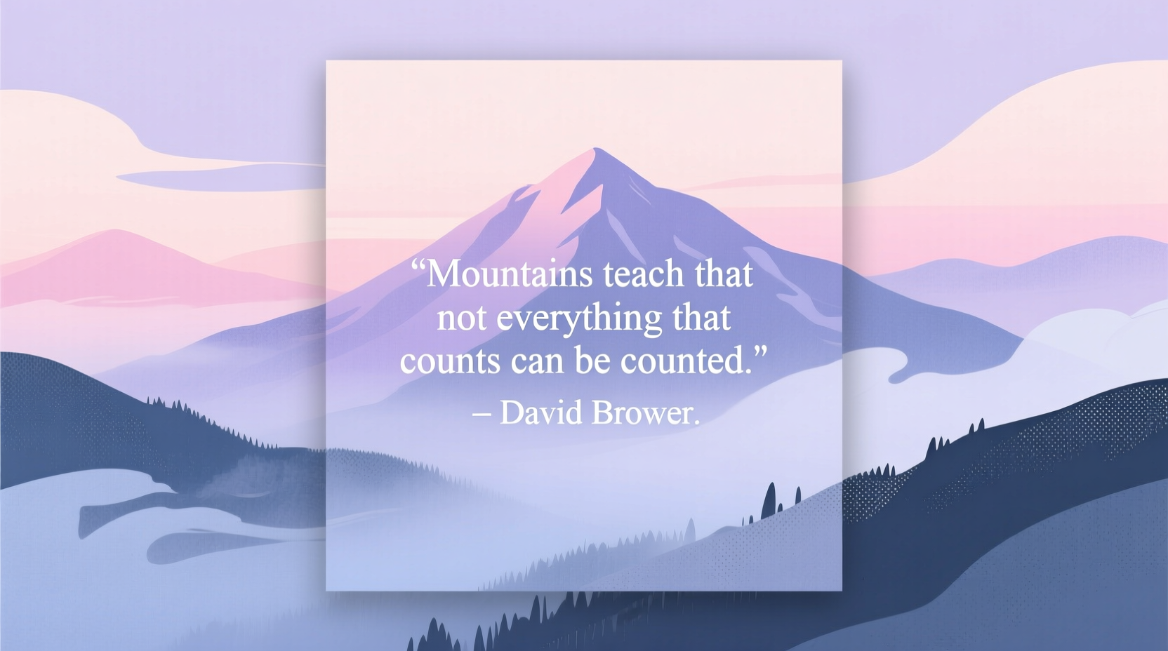 quotes on the mountains