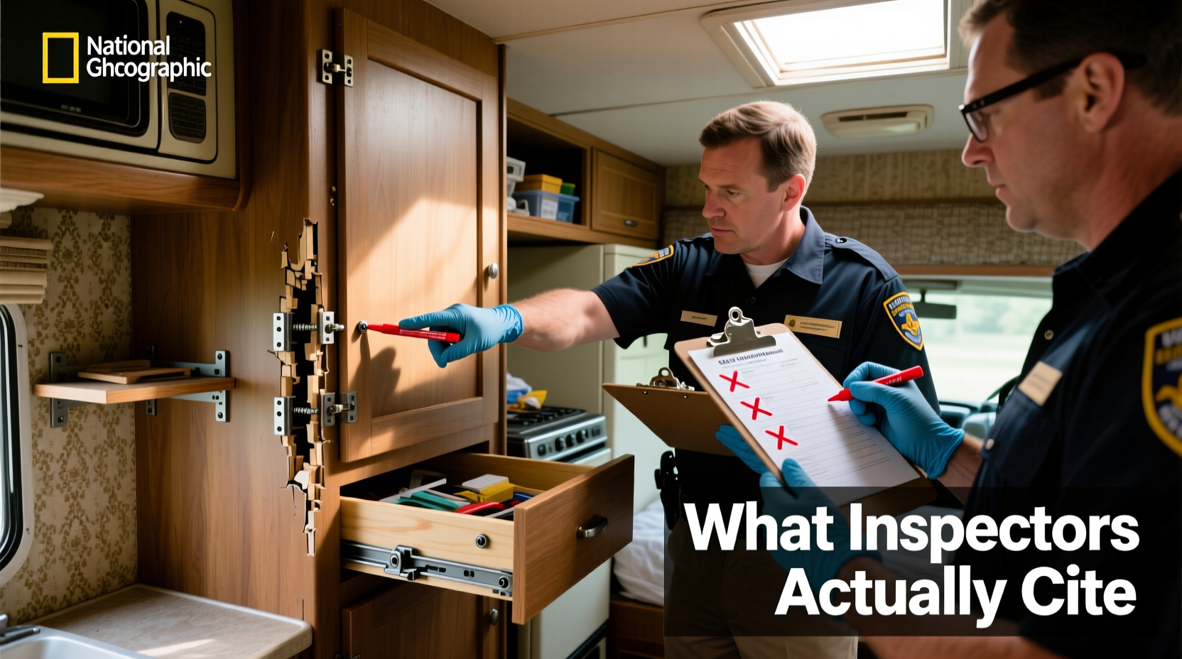 motorhome furniture safety violations