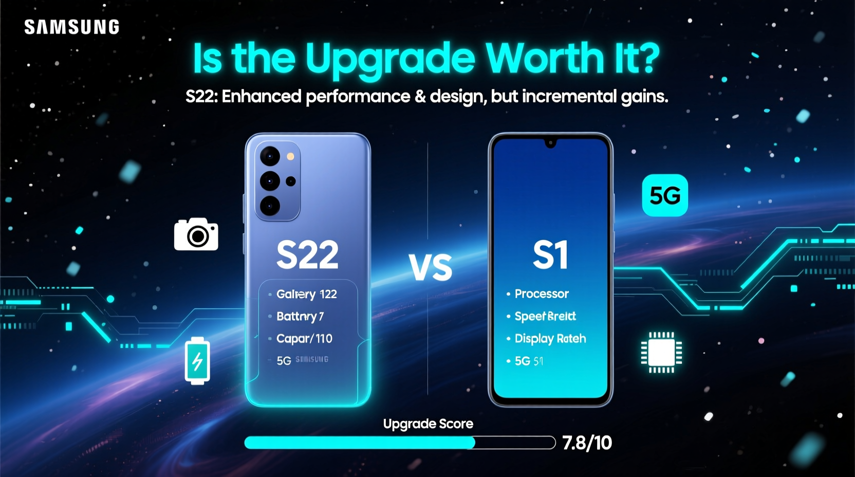 galaxy s22 vs s21 is the upgrade worth it or just a specs bump