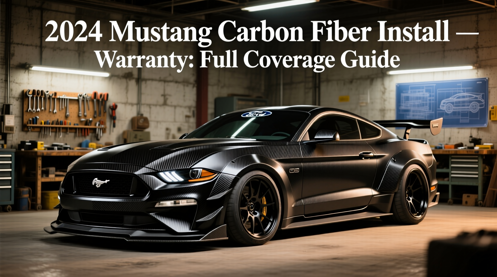 2024 mustang carbon install warranty
