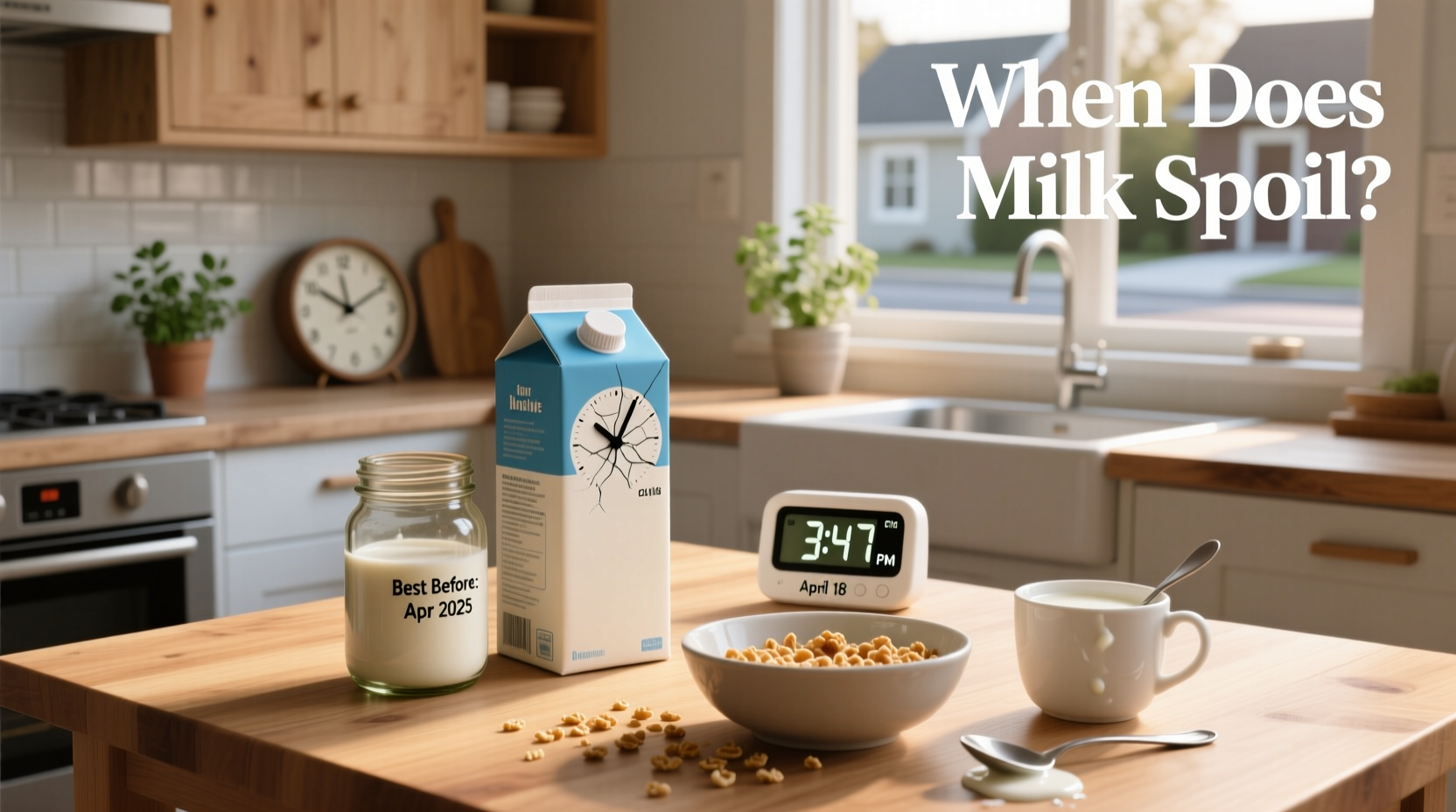 when does milk spoil a practical shelf life guide