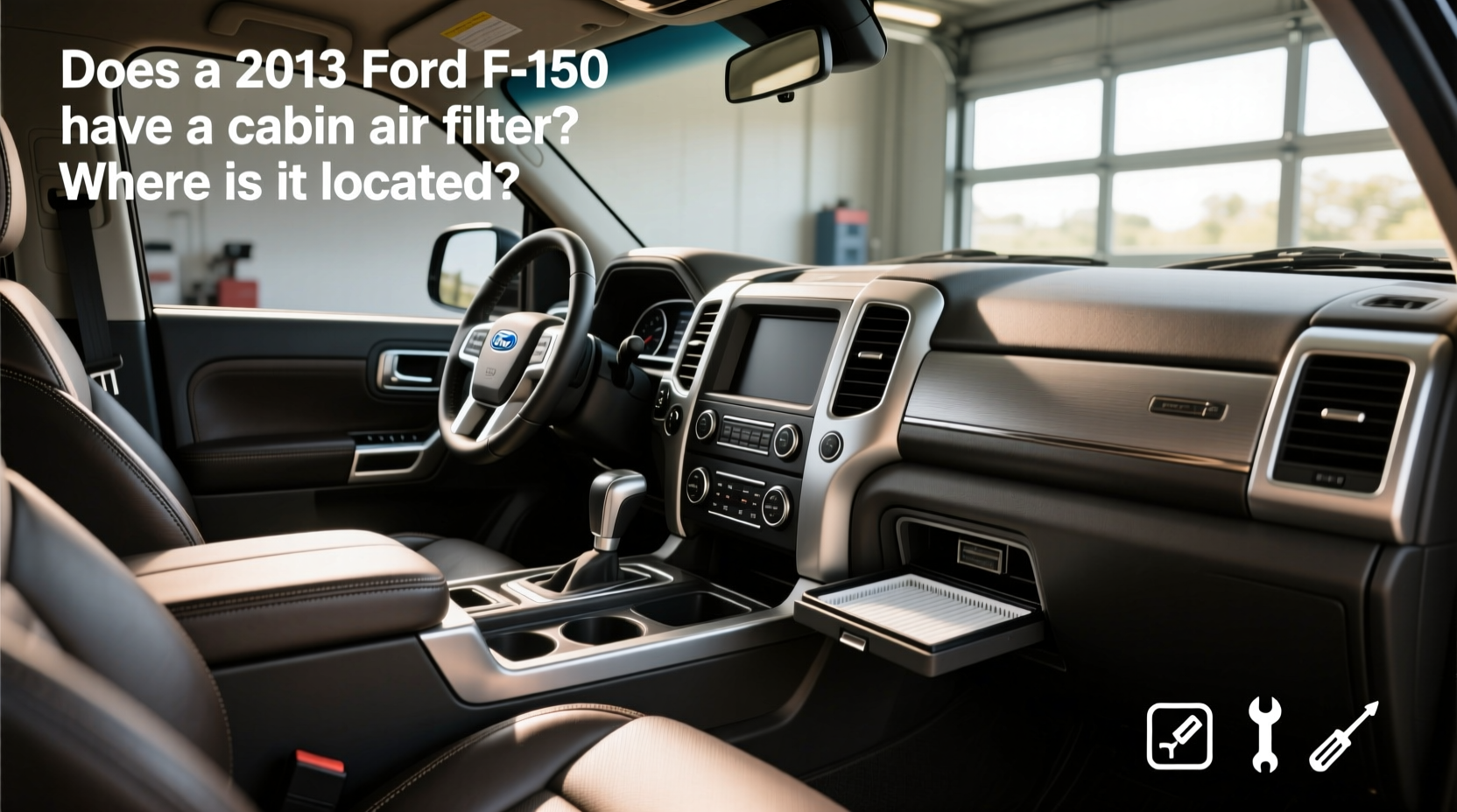 2013 f 150 cabin air filter find replace guide