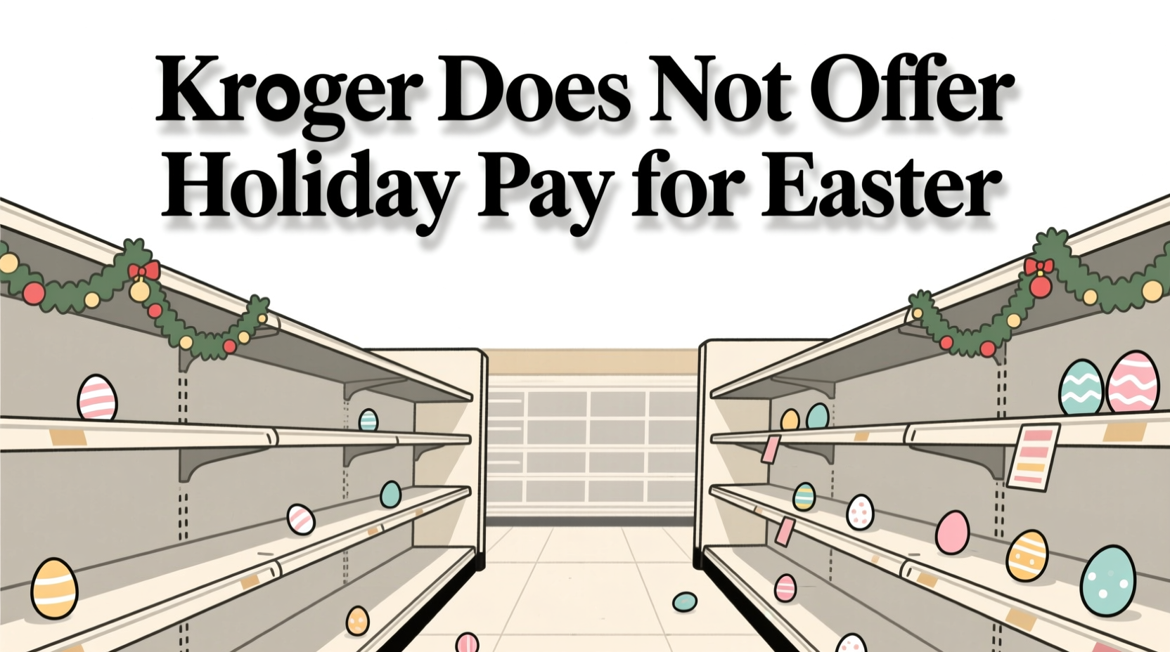 does kroger do holiday pay for easter