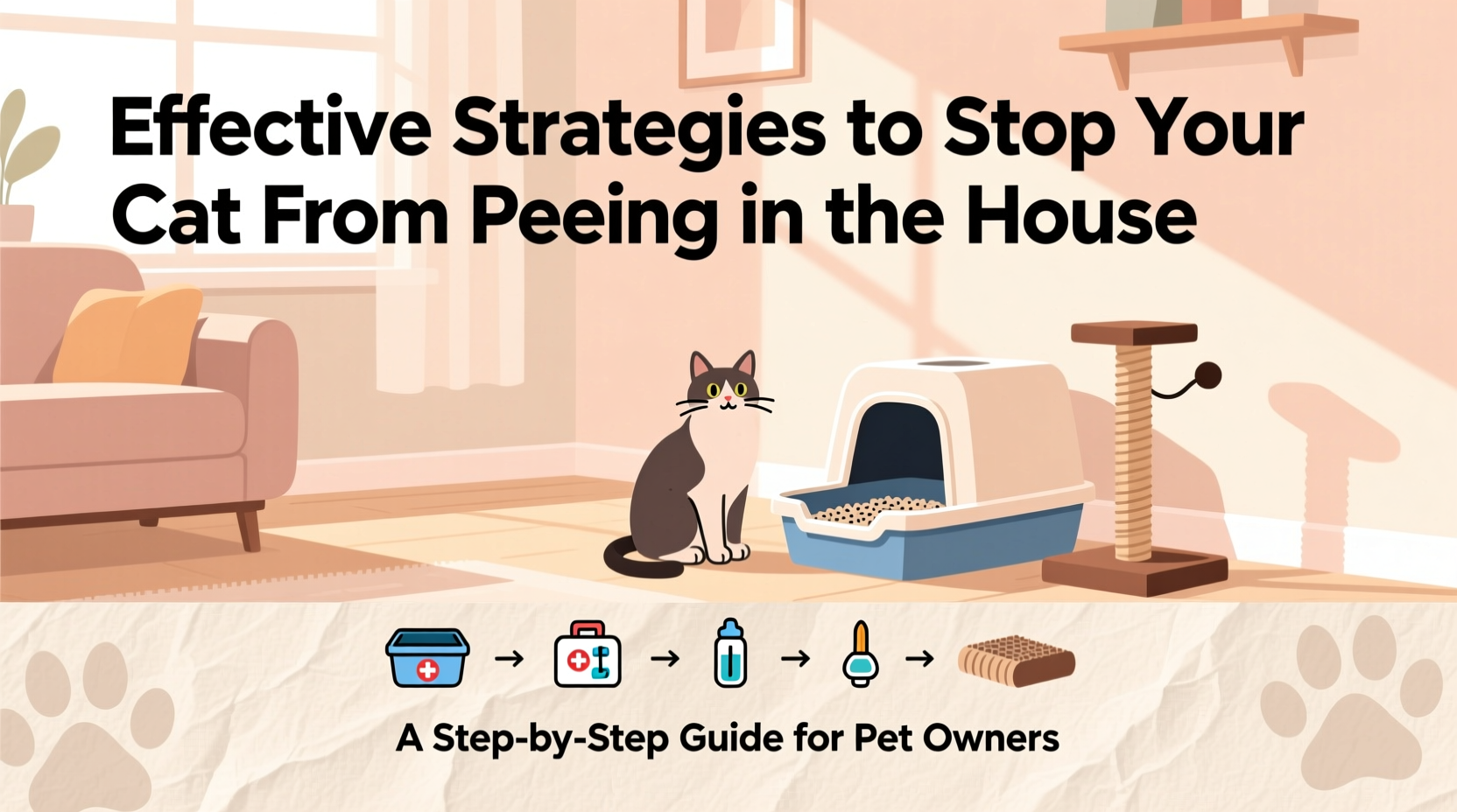 effective strategies to stop your cat from peeing in the house a practical guide for pet owners
