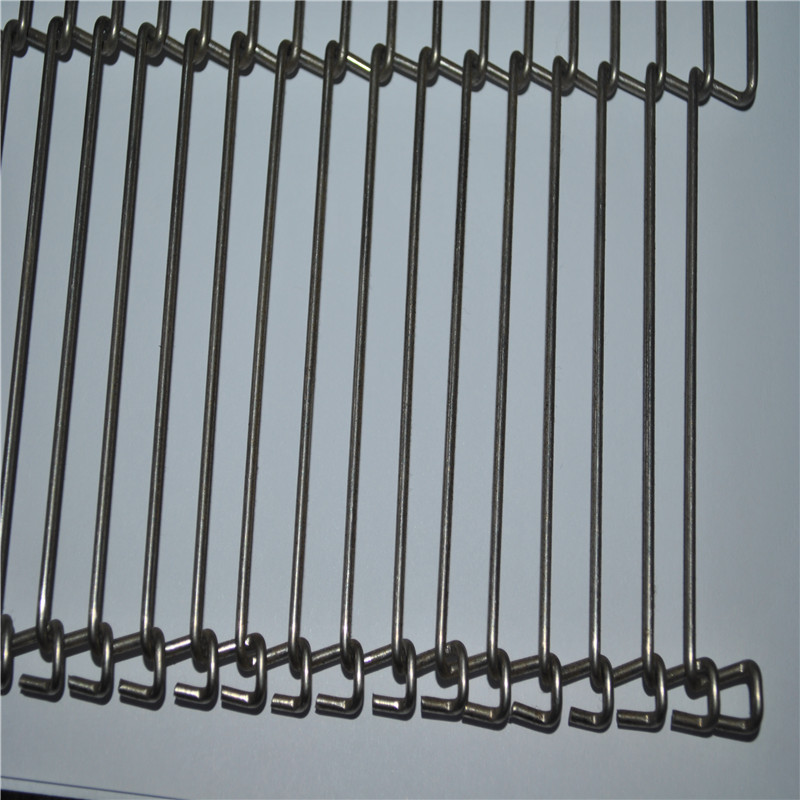High Temperature Stainless Steel Enrober Wire Belt Mesh For Eggs Conveyor