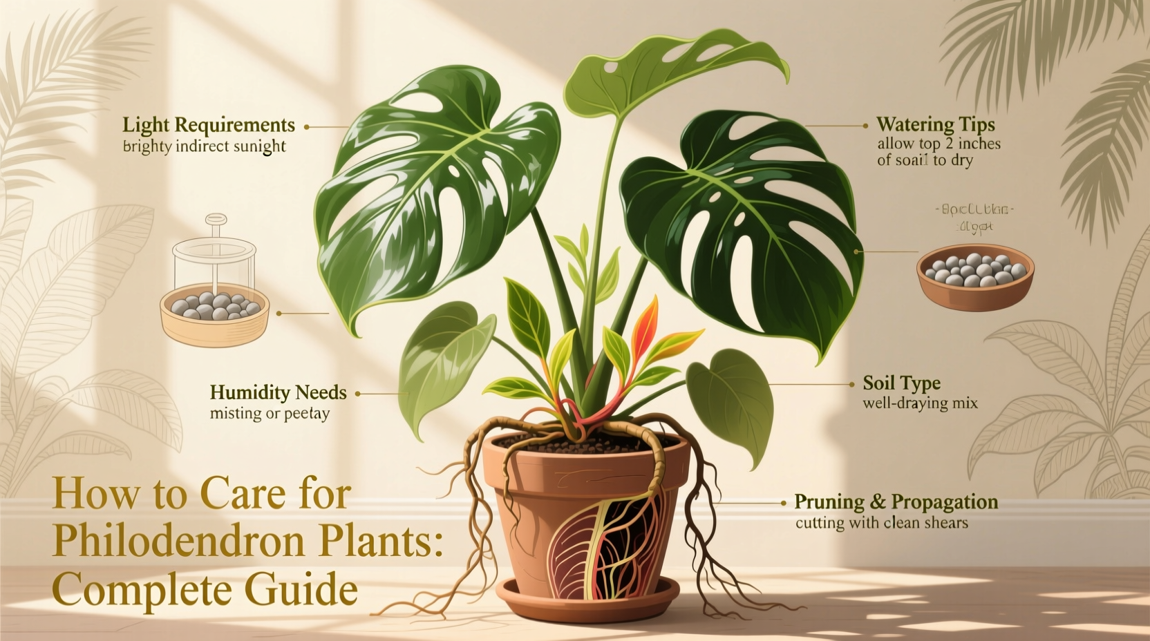 how to care for philodendron plant