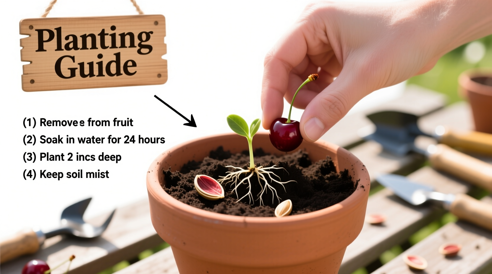 How to Plant Cherry Seeds: Complete Step-by-Step Guide