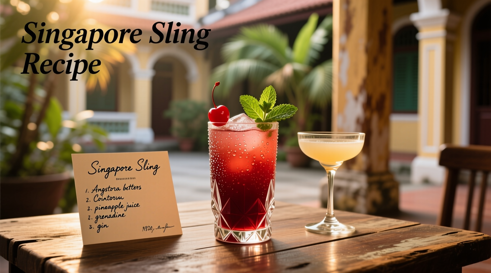 the singapore sling recipe